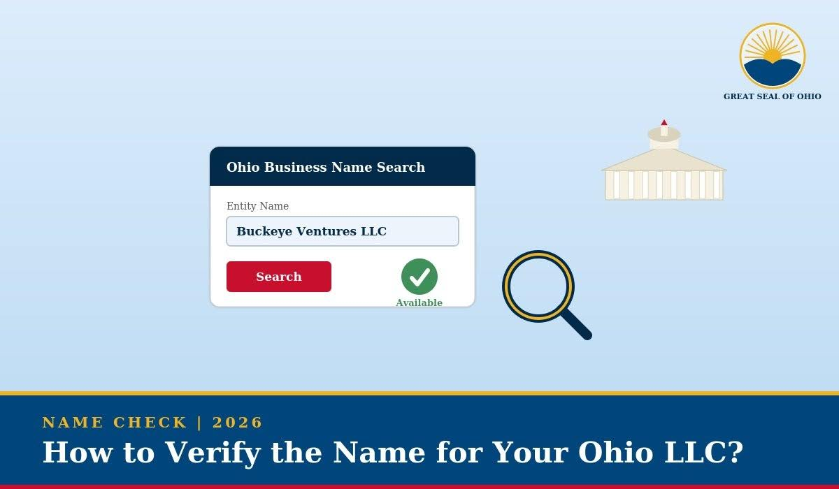 Ohio LLC name availability search